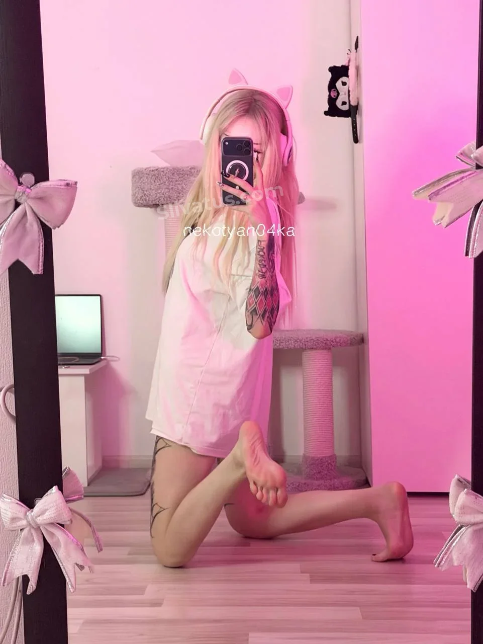18+ Слив интимного фото модели nekotyan04ka (Tramaloli)