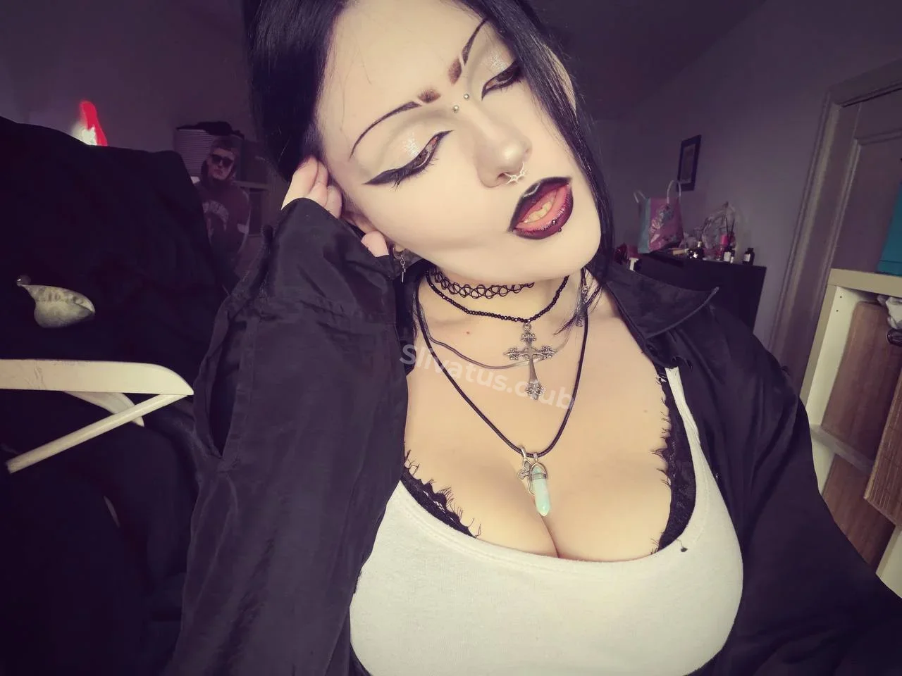 Интимный Обнаженное тело тиктокерши amina moonlight (ammoonlight)