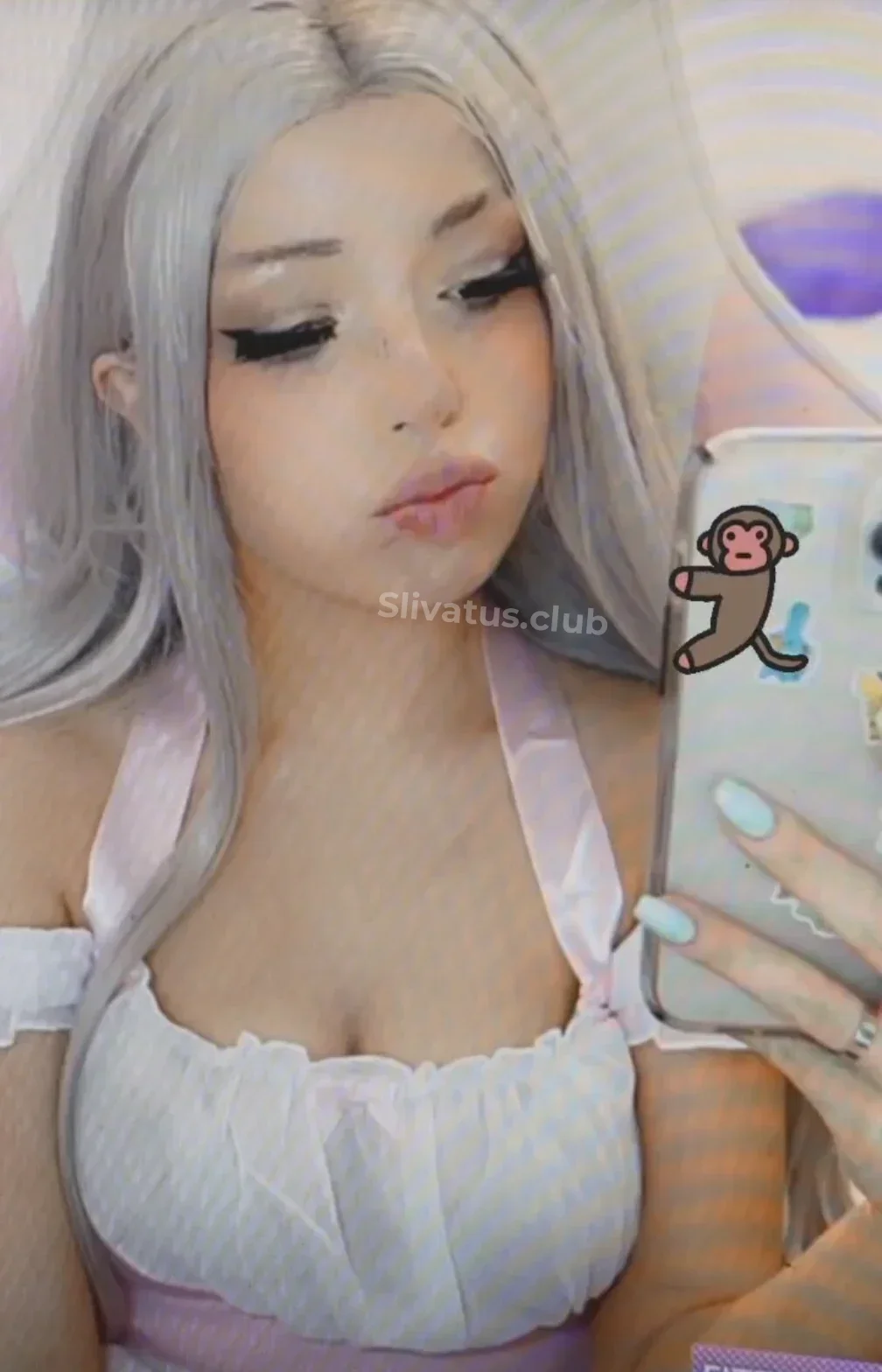 Новый HD фото слива тиктокерши Dollblush Asmr