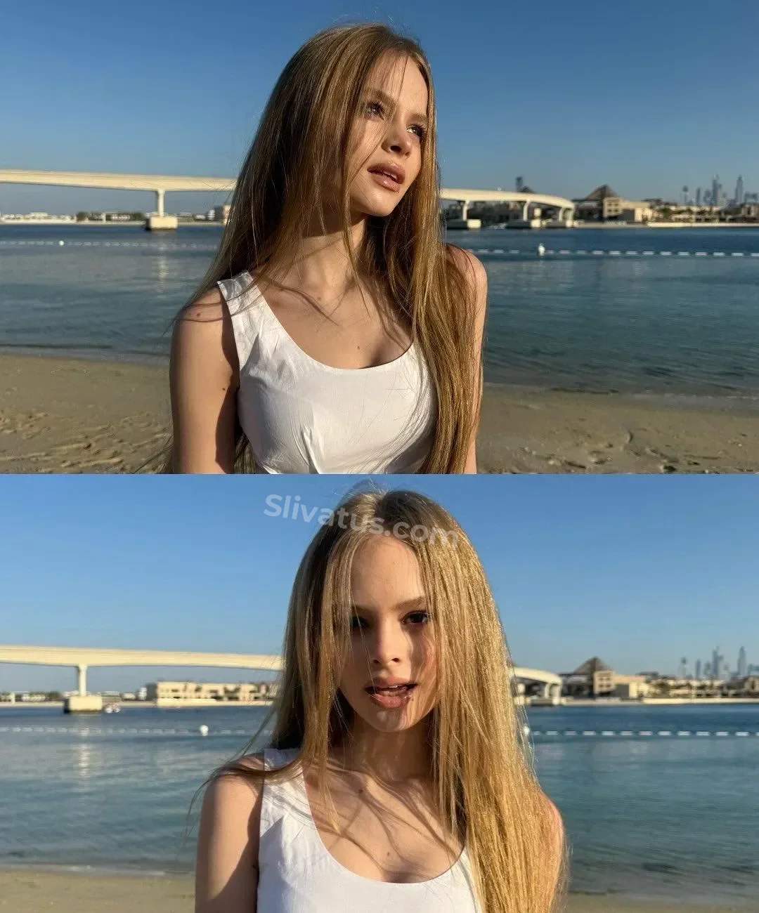 Популярной Милана Стар (Milana Star) блогерша без одежды