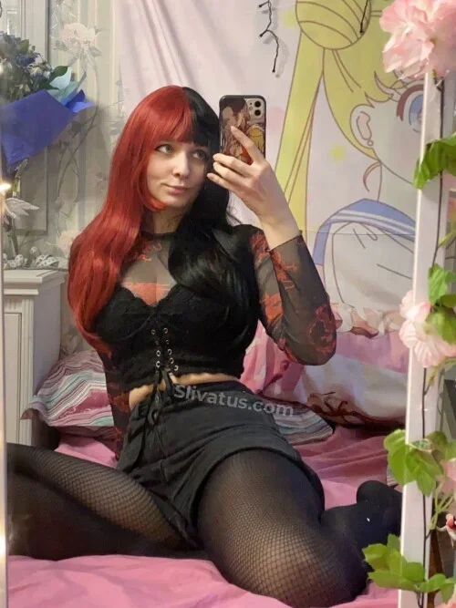 Проверенный Слив интимного фото модели morticia_cos (Mia_green_tea)