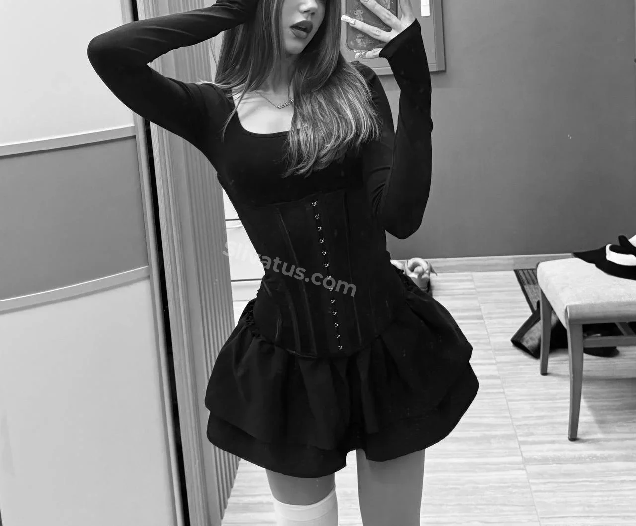 Секс Эксклюзивный слив тиктокерши Антотка (antotkaa)