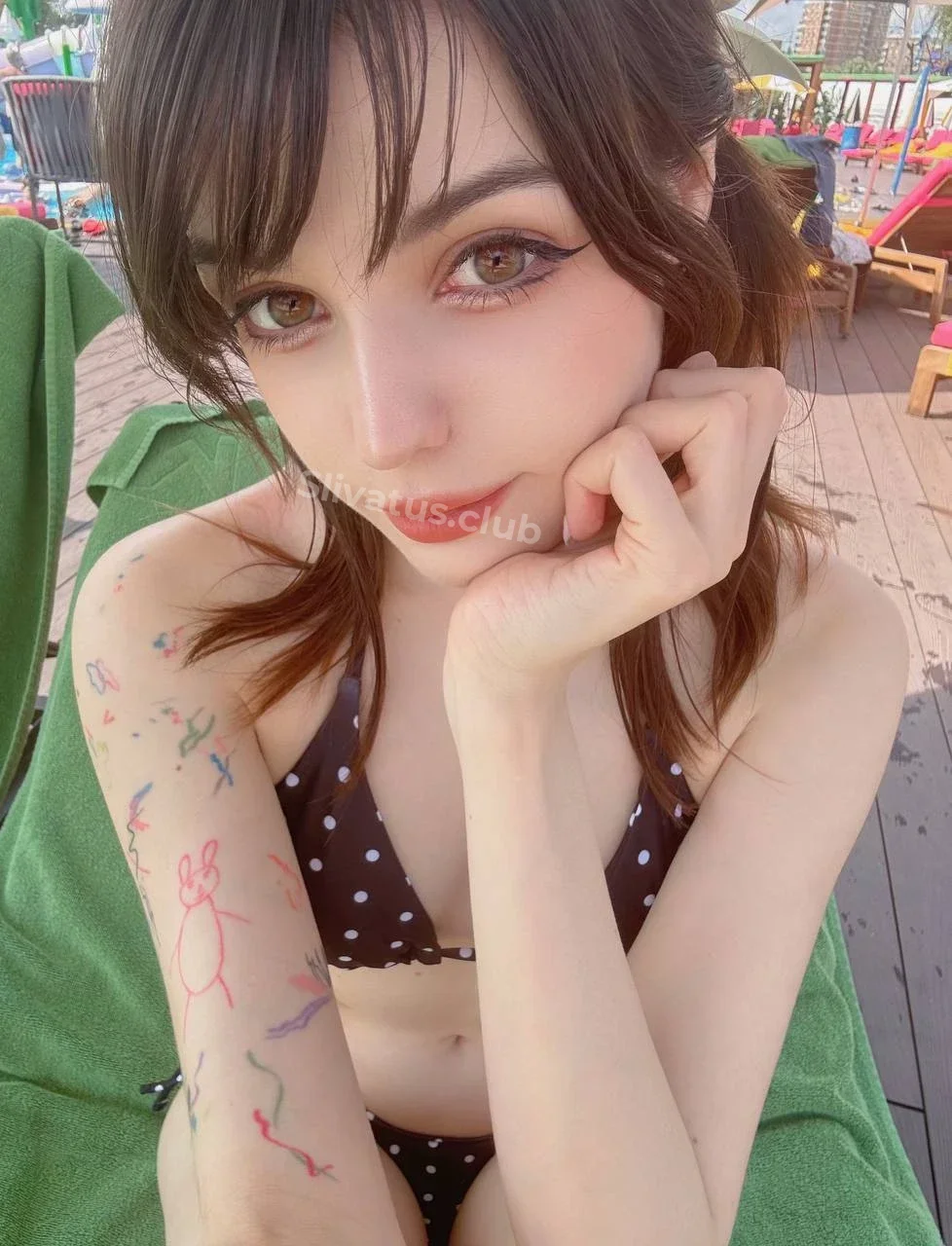 Скандальный Утечка фото тиктокерши Tenletters