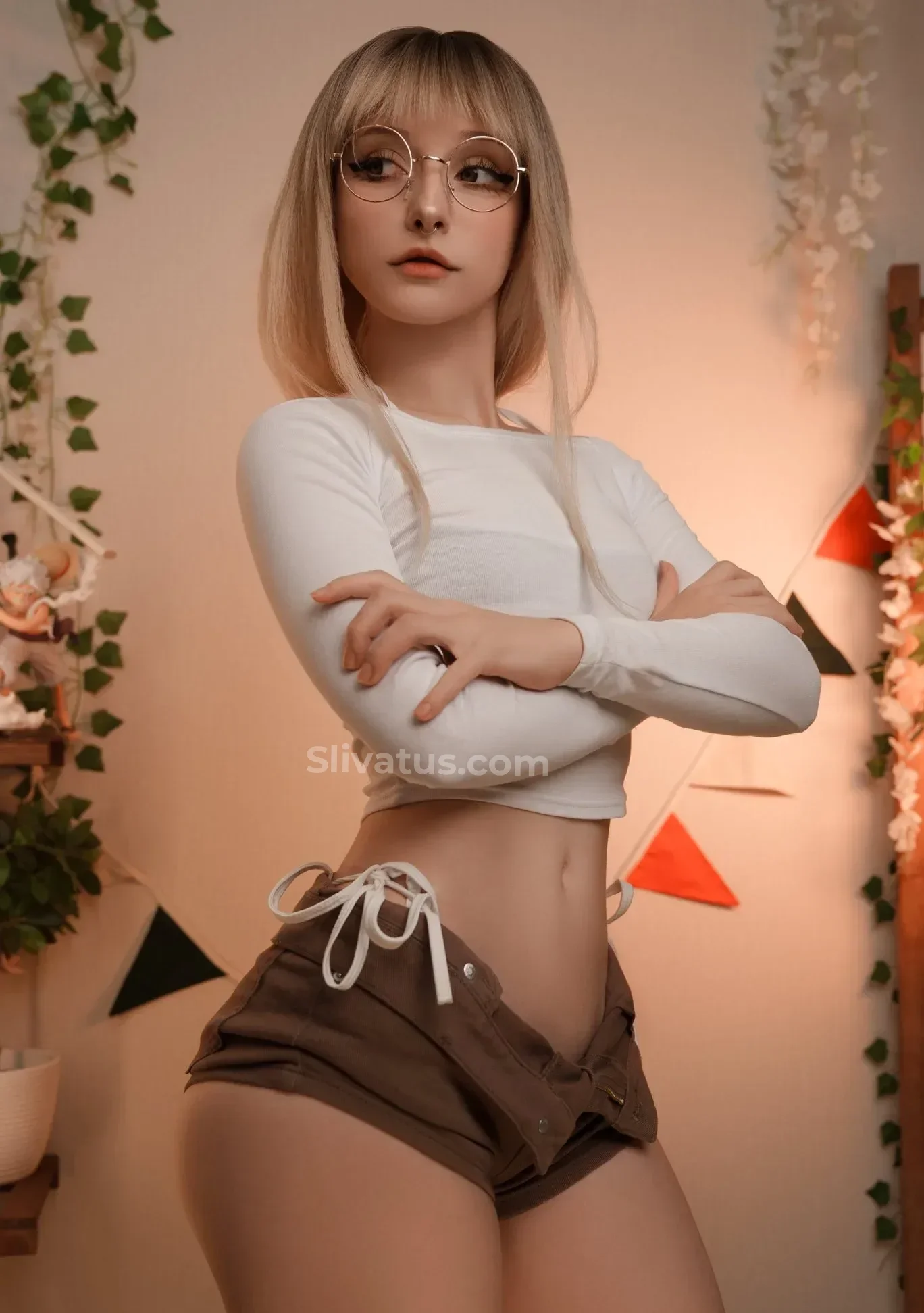 Слитое Слив голой тик токерши Maidmana