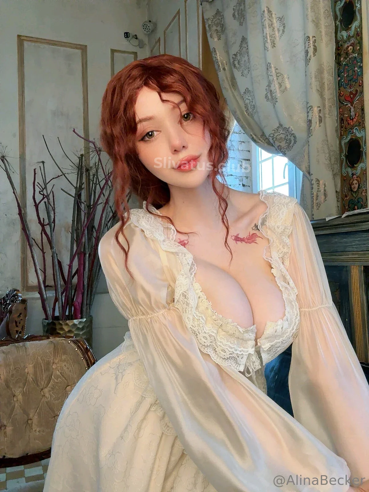 Telegram Горячее фото тиктокерши Alina Becker (Алина Беккер)